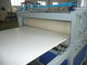 สายการอัดรีดบอร์ดพลาสติก PVC 380V 50HZ / PVC WPC ไม้คอมโพสิตเครื่องอัดรีดสายการผลิต