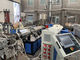 PLC ควบคุมสายการผลิตแผ่นพีวีซี 380V 50HZ เครื่องทำแผ่นพีวีซีพลาสติก