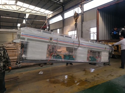 Latest company news about สายการผลิตท่อ PE กำลังถูกส่งไปยังยูกันดา