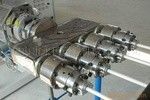 ราคาดี เครื่องรีดพลาสติก PP Twin Plastic Pipe Extrusion Line Single Screw ออนไลน์