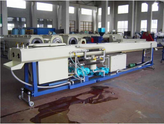 ราคาดี PE Extruders สกรูเดี่ยวท่อพลาสติก Extrusion Line อัตโนมัติ ออนไลน์