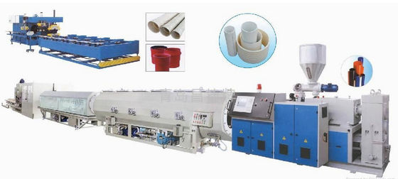 ราคาดี เครื่องรีดท่อพีวีซี 16-800 มม., สายการผลิตท่อ CPVC ออนไลน์