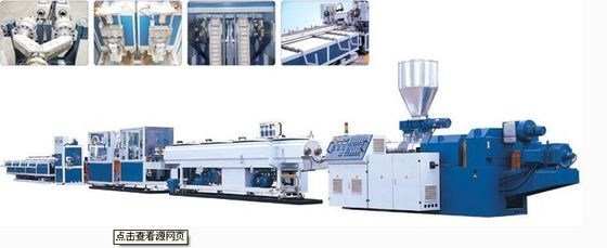 ราคาดี ผลผลิตสูงคู่อัตโนมัติ Pvc Pipe / PVC Twin Screw Extruder ท่อสายการผลิต ออนไลน์