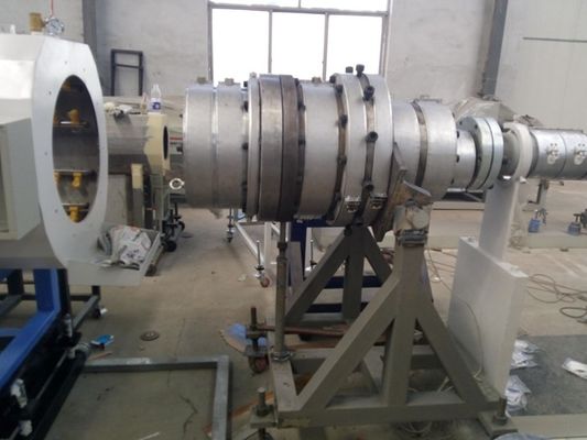 สายการผลิตท่อพลาสติก PE HDPE LDPE วัตถุดิบที่มีเครื่องควบคุมอุณหภูมิ OMRON