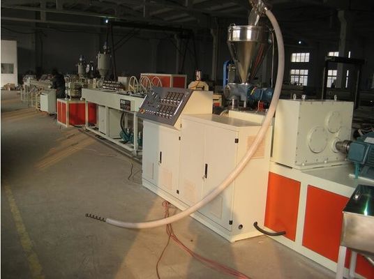 ราคาดี สายการอัดรีดท่อพลาสติก PP / PE / PVC, ท่อคู่สกรูคู่ Extruder ออนไลน์
