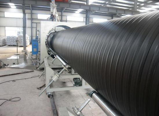 ราคาดี เครื่องผลิตท่อ HDPE / Pvc แบบเกลียวหมุนได้พร้อมใบรับรอง CE ISO9001 ออนไลน์