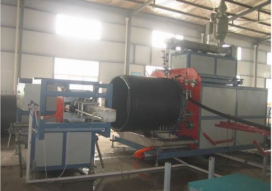 ราคาดี เครื่องรีดท่อ HDPE สายการอัดขึ้นรูปพลาสติก, hdpe Sprial Winding Pipe สายการผลิต ออนไลน์
