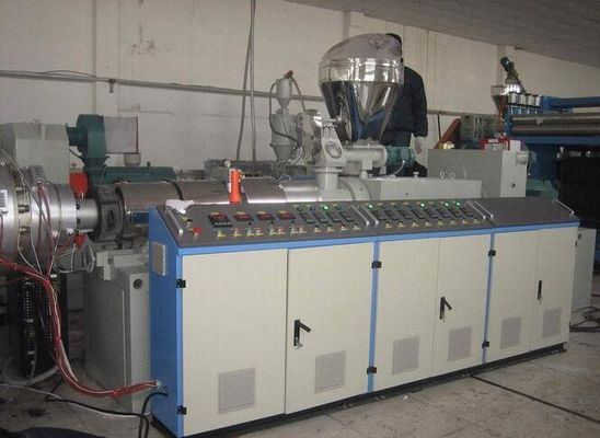 ราคาดี เครื่องอัดรีดสกรูคู่พลาสติกรูปกรวย PVC Pelletizing ออนไลน์