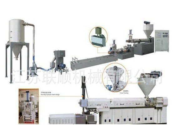 ราคาดี สายการผลิต PP PE Granules, ขยะพลาสติกรีไซเคิล Granulating เครื่องทำ ออนไลน์