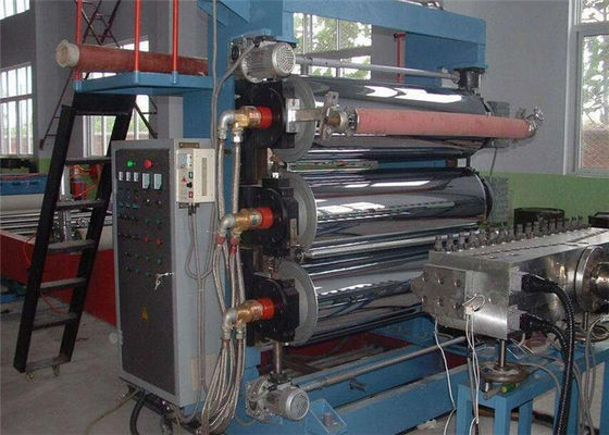 ราคาดี เครื่องอัดรีดแผ่นพลาสติก, สกรูคู่ Bule สายการผลิตแผ่นพลาสติก PVC ออนไลน์