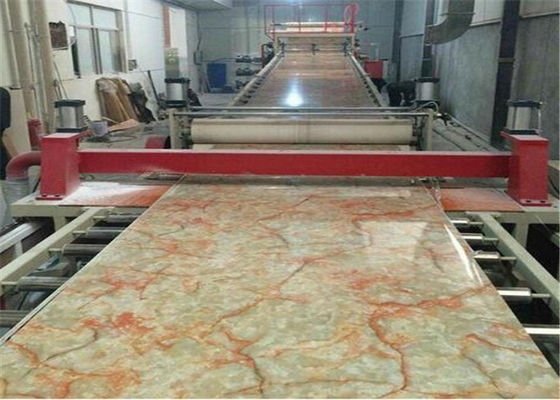ราคาดี สายการผลิตแผ่นหินอ่อนเทียม PVC PVC, PVC เครื่องทำแผ่นหินอ่อน / เครื่องอัดรีดแผ่นพลาสติก ออนไลน์