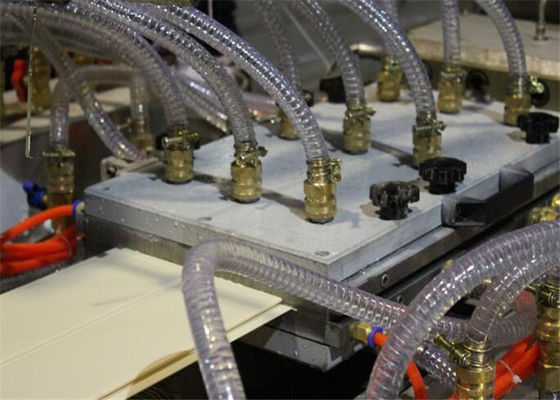 ราคาดี PVC WPC หินอ่อนเทียมตกแต่งแผ่นพลาสติก Extrusion Line รับประกัน 1 ปี ออนไลน์