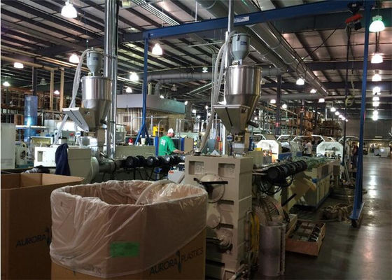 ราคาดี สายการอัดรีดโปรไฟล์ Bimetallic Screw 37kw WPC ออนไลน์