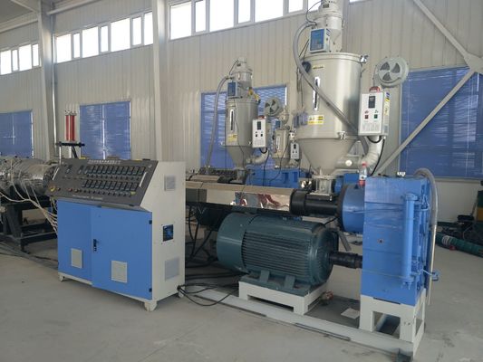 ราคาดี PPR HDPE ท่อพลาสติกเครื่องอัดรีดสกรูเดี่ยว / PE Platic เครื่องผลิตท่อ ออนไลน์