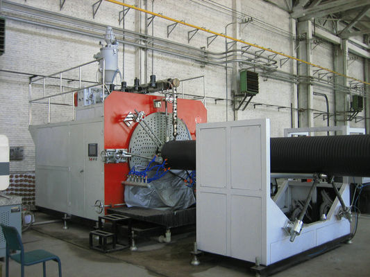ราคาดี PLC ควบคุมสายการผลิตพลาสติกเครื่องรีดท่อ HDPE ออนไลน์