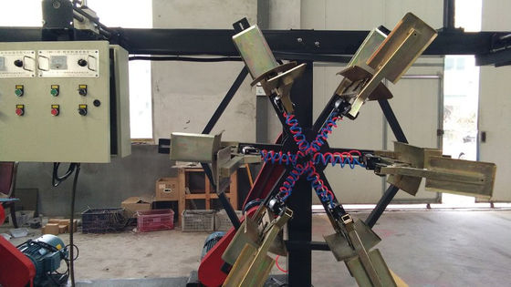 สายพลาสติกท่อ Extrusion 25m * 2.6m * 1.8m ขนาดเครื่องจักรสําหรับการผลิตท่อหลากหลาย