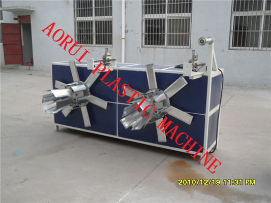 ราคาดี การควบคุม PLC เครื่องอัดขึ้นรูปพลาสติกสกรูเดี่ยวสำหรับหลอดอลูมิเนียม PPR / PE ออนไลน์