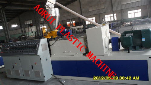 ราคาดี โปรไฟล์หนึ่งขั้นตอนทำให้สายการผลิตแผง WPC, เครื่องอัดรีดสกรูสองตัว ออนไลน์