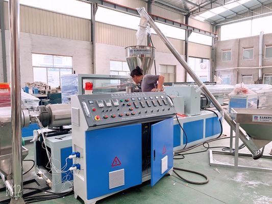 ราคาดี 40k / H สองสกรูพีวีซี WPC เครื่องอัดรีดสกรูคู่ทรงกรวย ออนไลน์