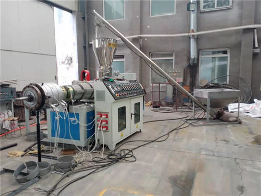สายการอัดรีดท่อพลาสติก PVC ความเร็วสูง 800mm Double Screw Machine