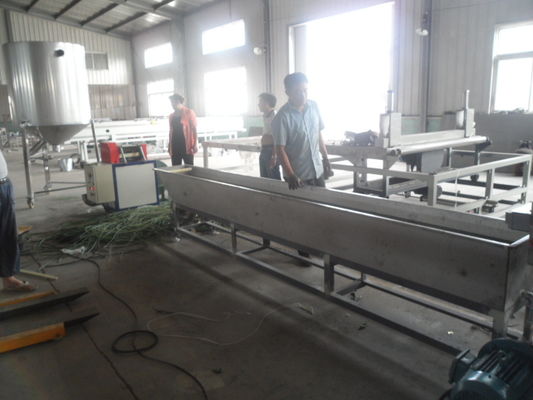 ราคาดี 1000kg / h เม็ดพลาสติกรีไซเคิลเครื่องก๋วยเตี๋ยว Pelletizer ตัดของ PP / PE ออนไลน์